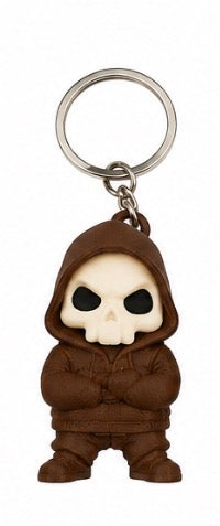 Llavero Calavera con Capucha 3D