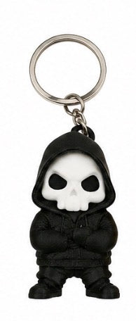 Llavero Calavera con Capucha 3D