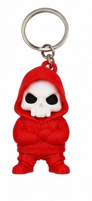 Llavero Calavera con Capucha 3D