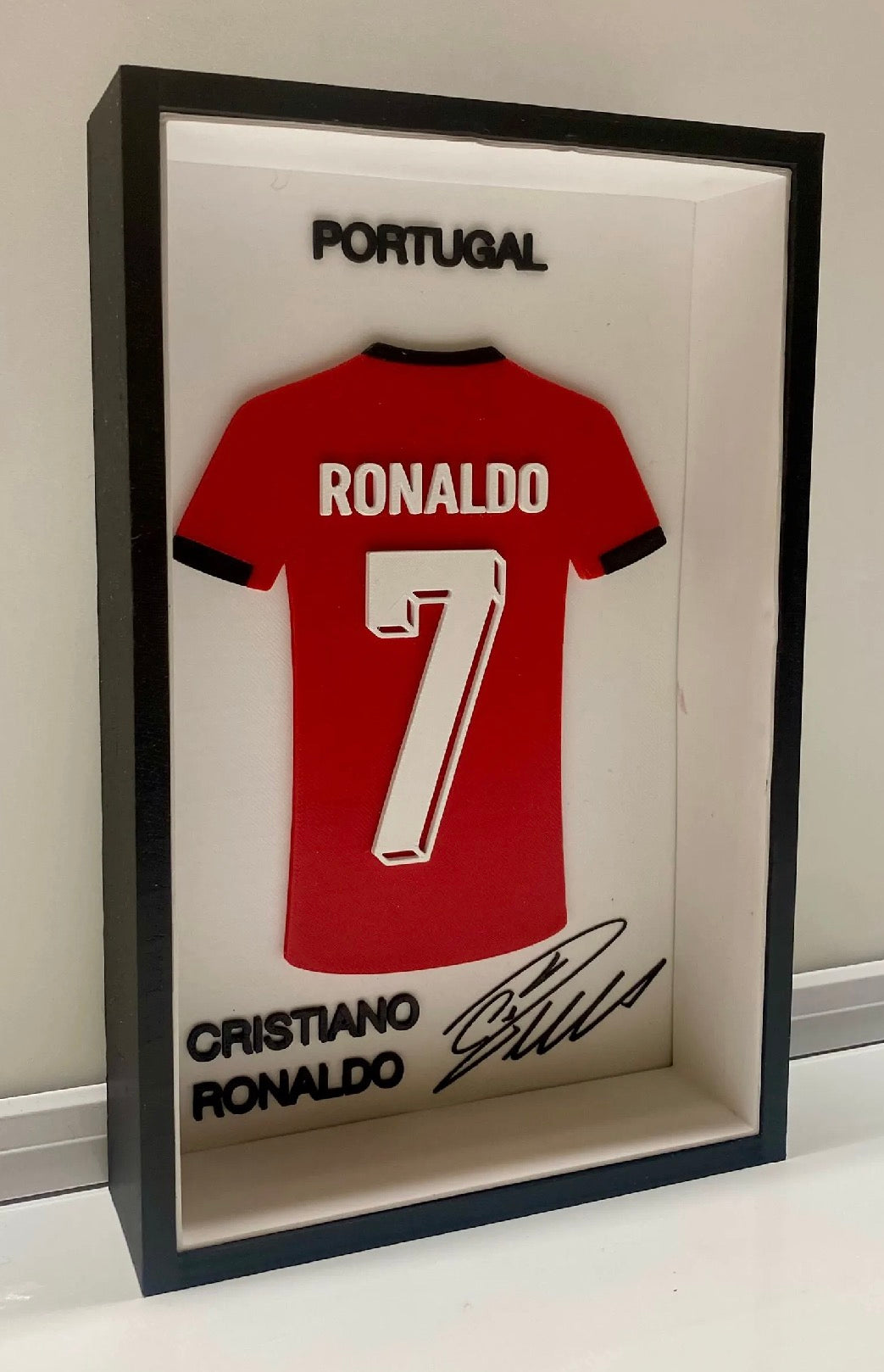 Cristiano Ronaldo - Portugal - Marco de camiseta