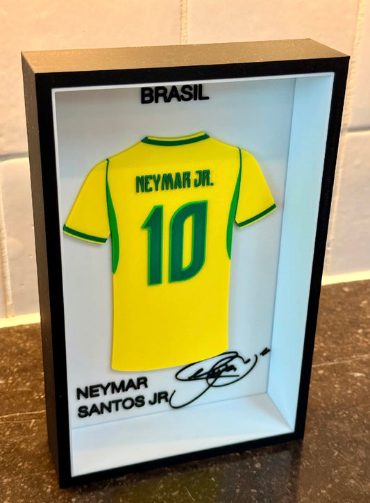 Neymar Santos Júnior - Brasil - Marco de Camiseta