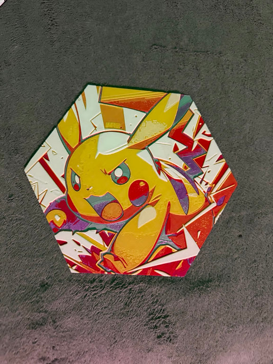 Lámina/HueForge Pikachu – Formato Rombo