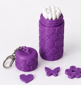 Estuche con adorno - llavero