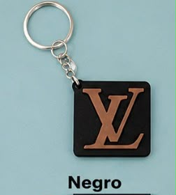 Llavero con logotipo Louis Vuitton