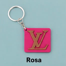 Llavero con logotipo Louis Vuitton