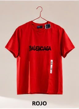 Camiseta Balenciaga Manga Corta