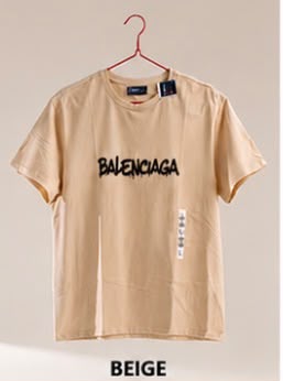 Camiseta Balenciaga Manga Corta