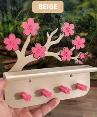 Estante de flor de cerezo