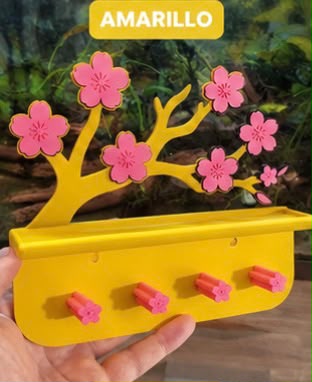 Estante de flor de cerezo