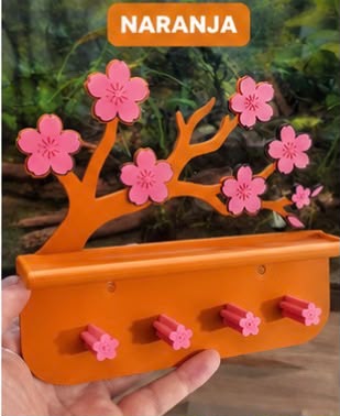 Estante de flor de cerezo