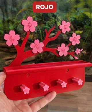 Estante de flor de cerezo