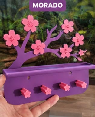 Estante de flor de cerezo