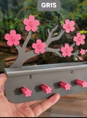 Estante de flor de cerezo