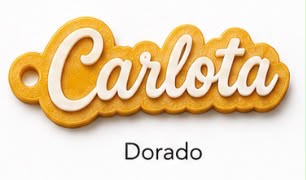 Llavero con nombre personalizable