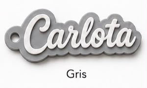 Llavero con nombre personalizable