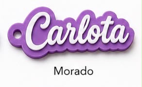 Llavero con nombre personalizable