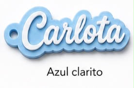Llavero con nombre personalizable