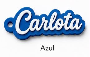 Llavero con nombre personalizable