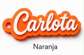 Llavero con nombre personalizable