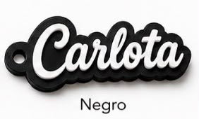 Llavero con nombre personalizable