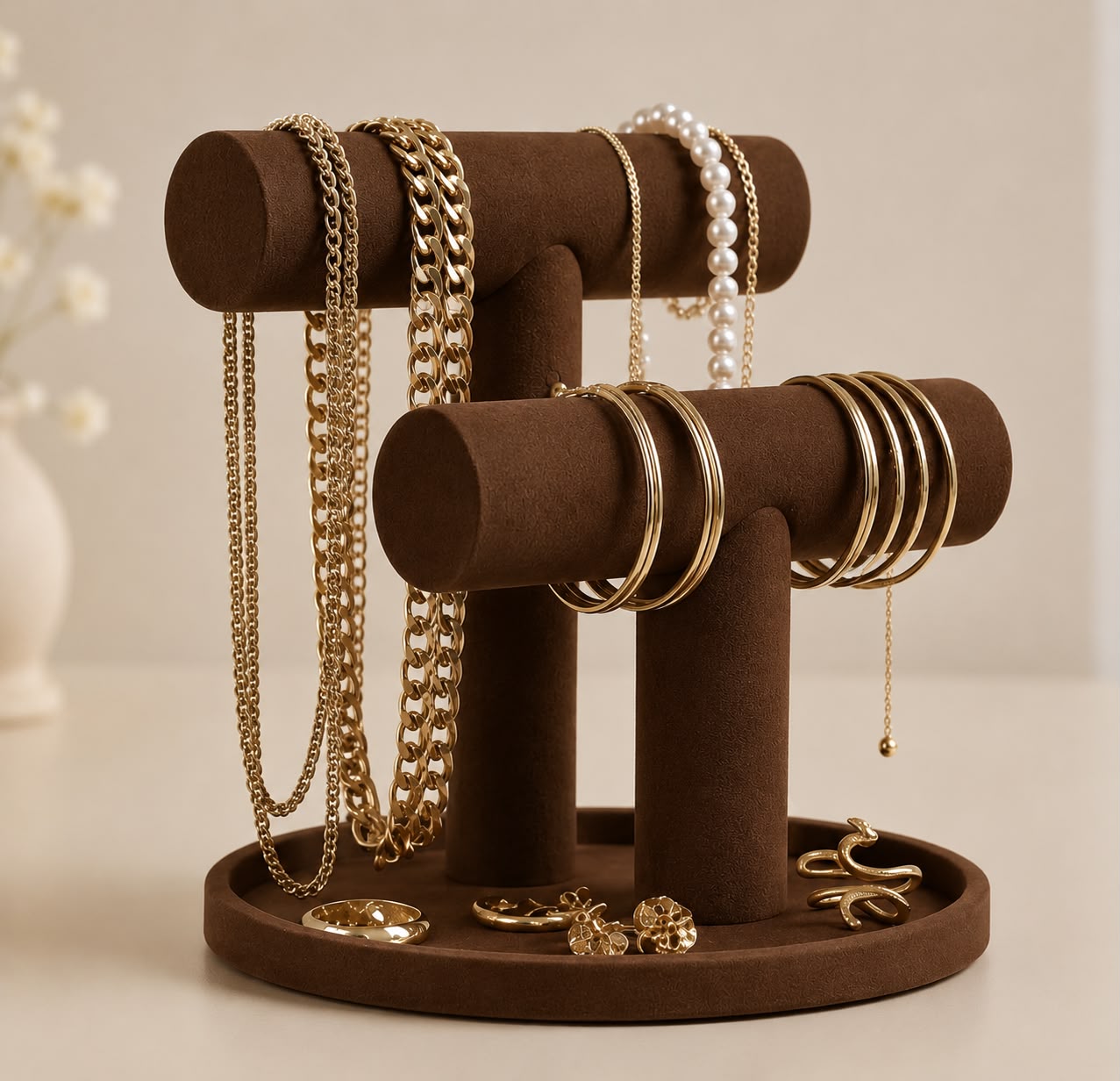 Organizador de Joyas -Collar, Pulsera, Anillo
