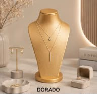 Expositor Minimalista de Busto para Joyería