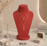 Expositor Minimalista de Busto para Joyería