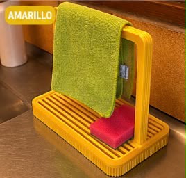 Organizador de Fregadero 3 en 1