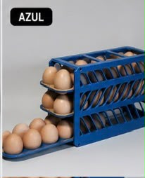 Soporte para bandeja de huevos|Cajonera para huevos|Estante para huevos|Caja de almacenamiento de huevos|