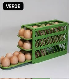 Soporte para bandeja de huevos|Cajonera para huevos|Estante para huevos|Caja de almacenamiento de huevos|