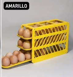 Soporte para bandeja de huevos|Cajonera para huevos|Estante para huevos|Caja de almacenamiento de huevos|