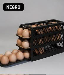 Soporte para bandeja de huevos|Cajonera para huevos|Estante para huevos|Caja de almacenamiento de huevos|