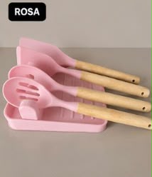 soporte para utensilios de cocina – soporte para cuchara y tapa