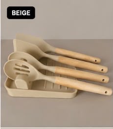 soporte para utensilios de cocina – soporte para cuchara y tapa