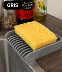 Moderno escurridor y soporte para esponjas