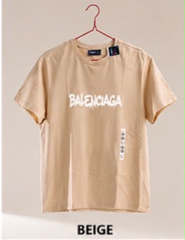 Camiseta Balenciaga Manga Corta