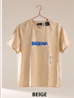 Camiseta Balenciaga Manga Corta