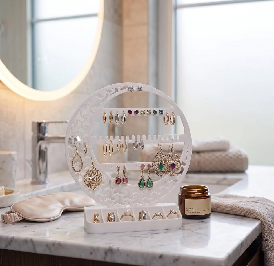 Organizador de Joyas de Luna Creciente
